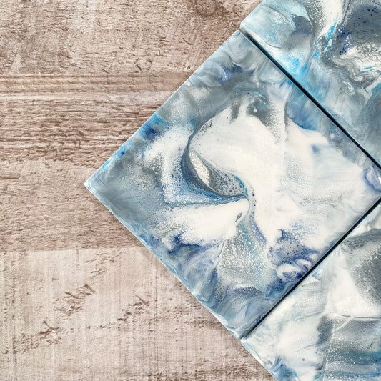 Coastal Delight Handmade Coaster Set image 1