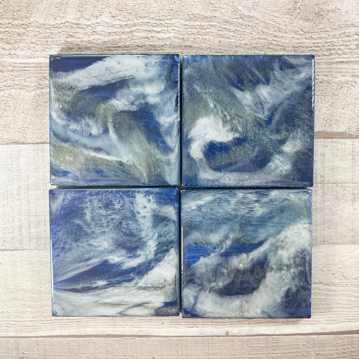 Ocean Drift Handmade Coaster Set image 3