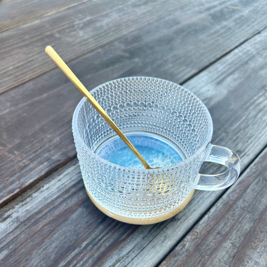 Ocean Resin Bamboo-Lid Mug Set image 1