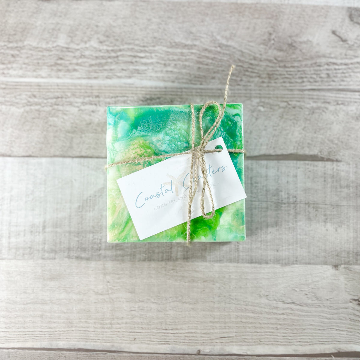 Sea Star Handmade Coaster Set image 2