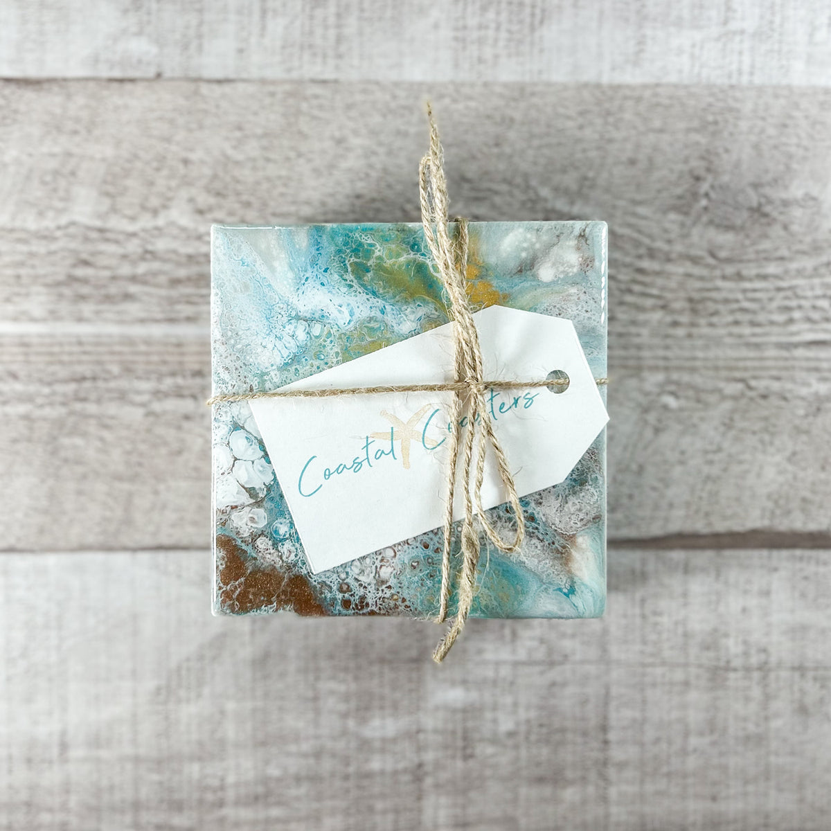 Sunshine Bay Handmade Coaster Set image 2