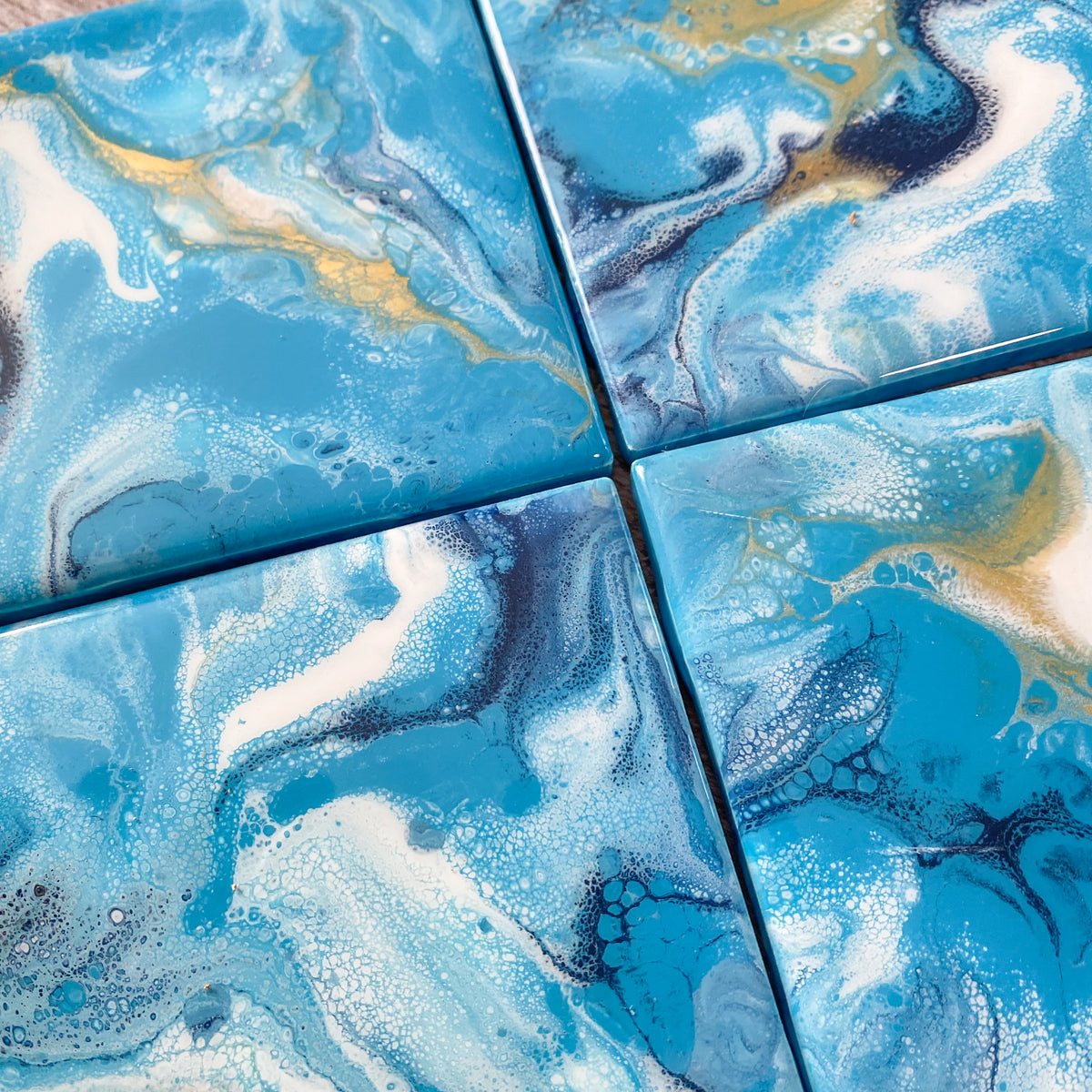 Island Getaway Handmade Coaster Set image 3