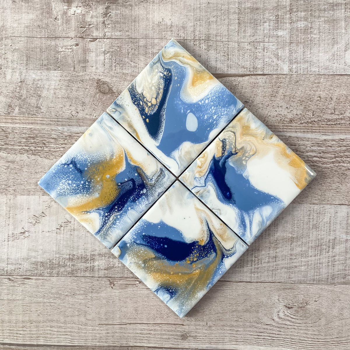 Royal Caribbean Handmade Coaster Set image 3