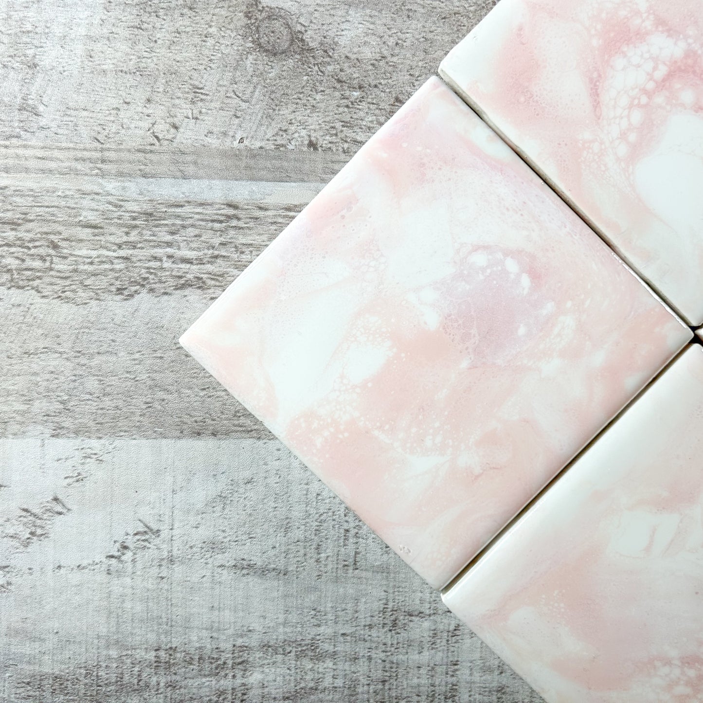 Rose Gold Gift Set - Coasters 4pk and Tray Gift Set image 7