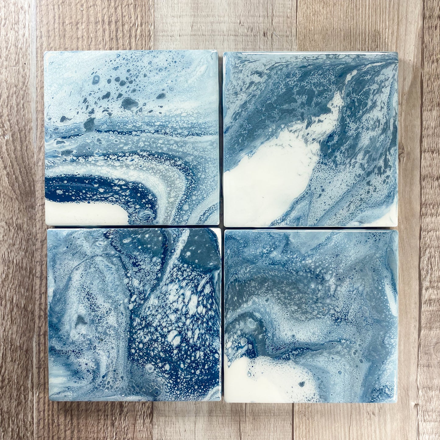 Blue Seas III Table Coaster Set image 4