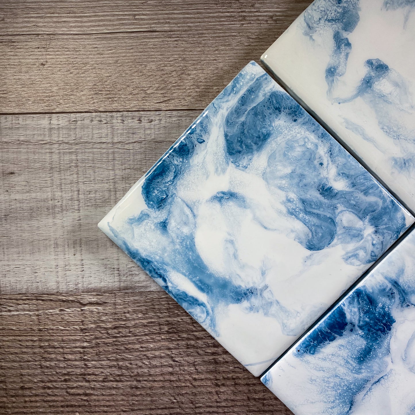 A Touch of Blue II Table Coaster Set image 2