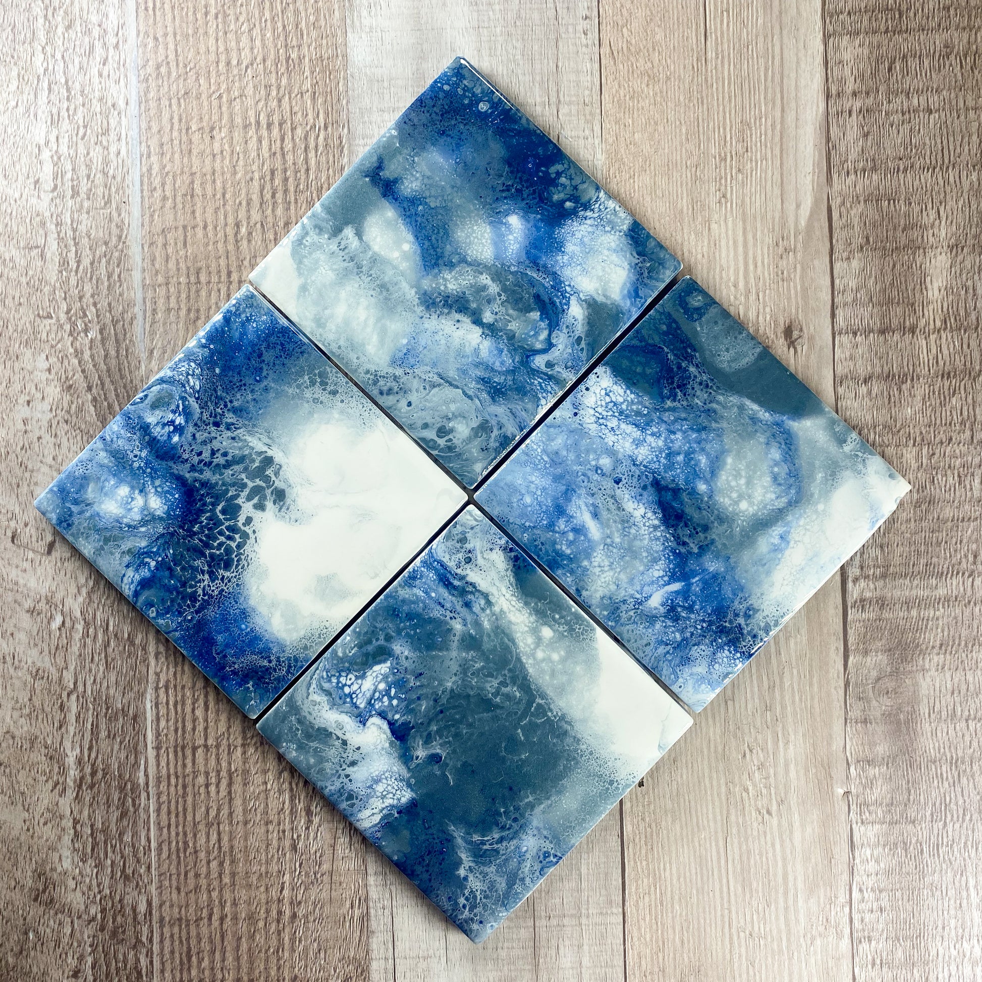 Blue Seas II Table Coaster Set image 0