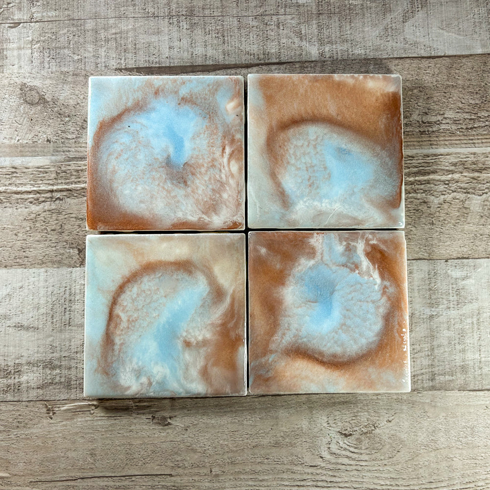 Tropical Handmade Coaster Set image 2