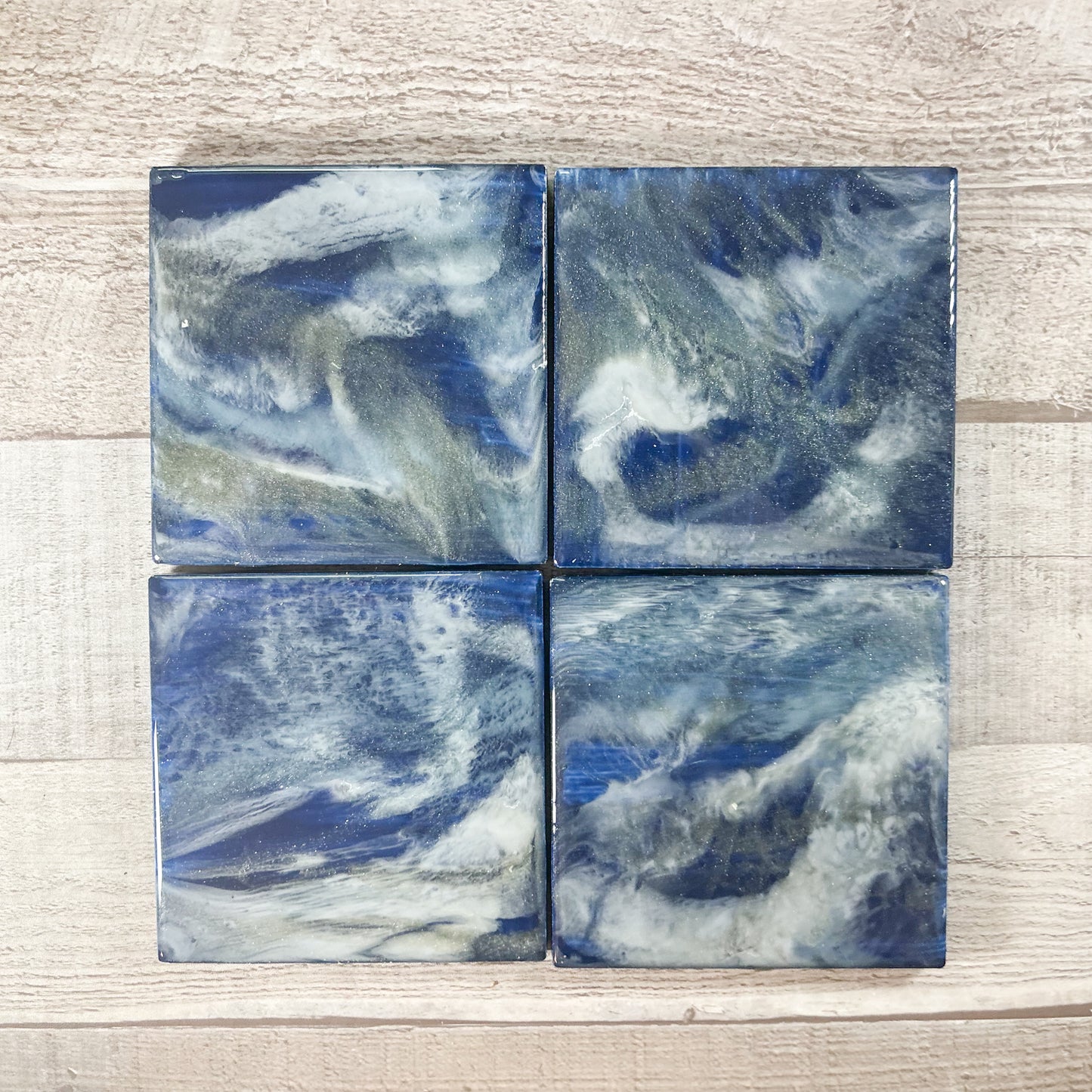 Ocean Drift Handmade Coaster Set image 3