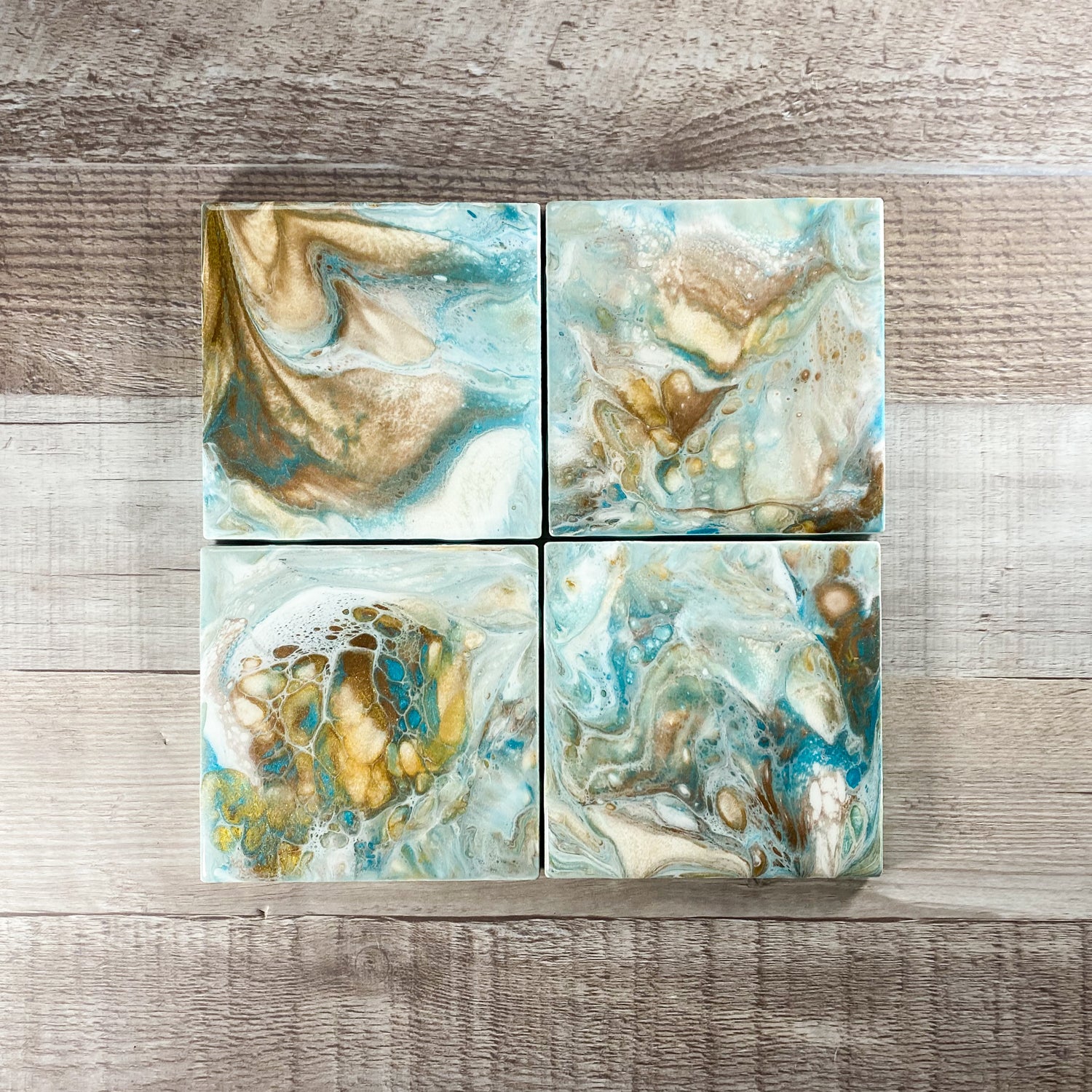 Island Vibes Handmade Coaster Set image 4