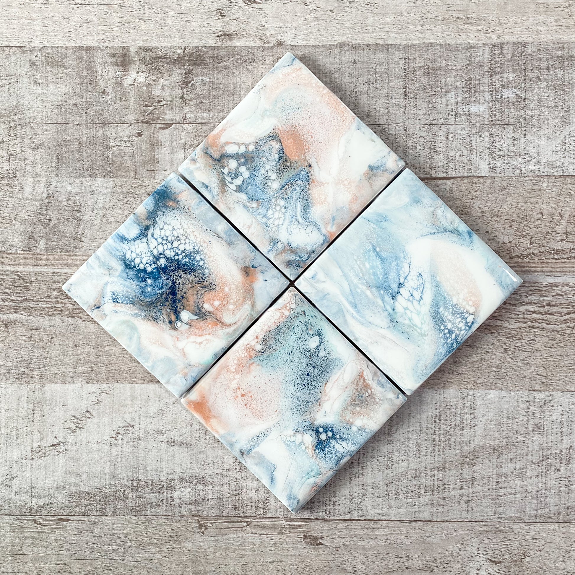 Beach House Dreams Handmade Coaster Set image 2