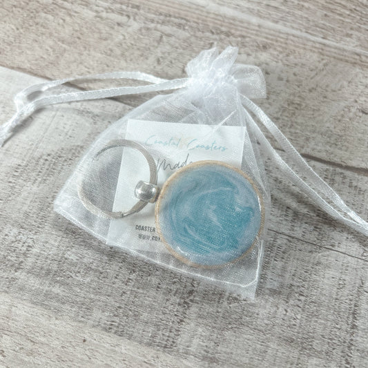 Wood and Resin II Key Chain by Coastal Coasters image 1