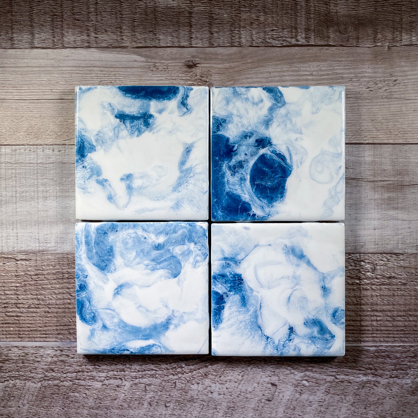 A Touch of Blue II Table Coaster Set image 4