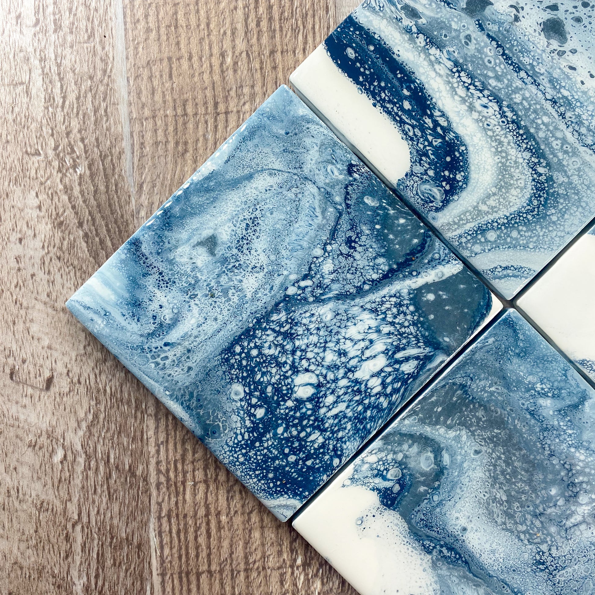 Blue Seas III Table Coaster Set image 2