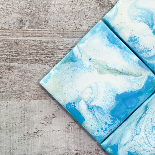 Grand Bahama Vibes Handmade Coaster Set image 1