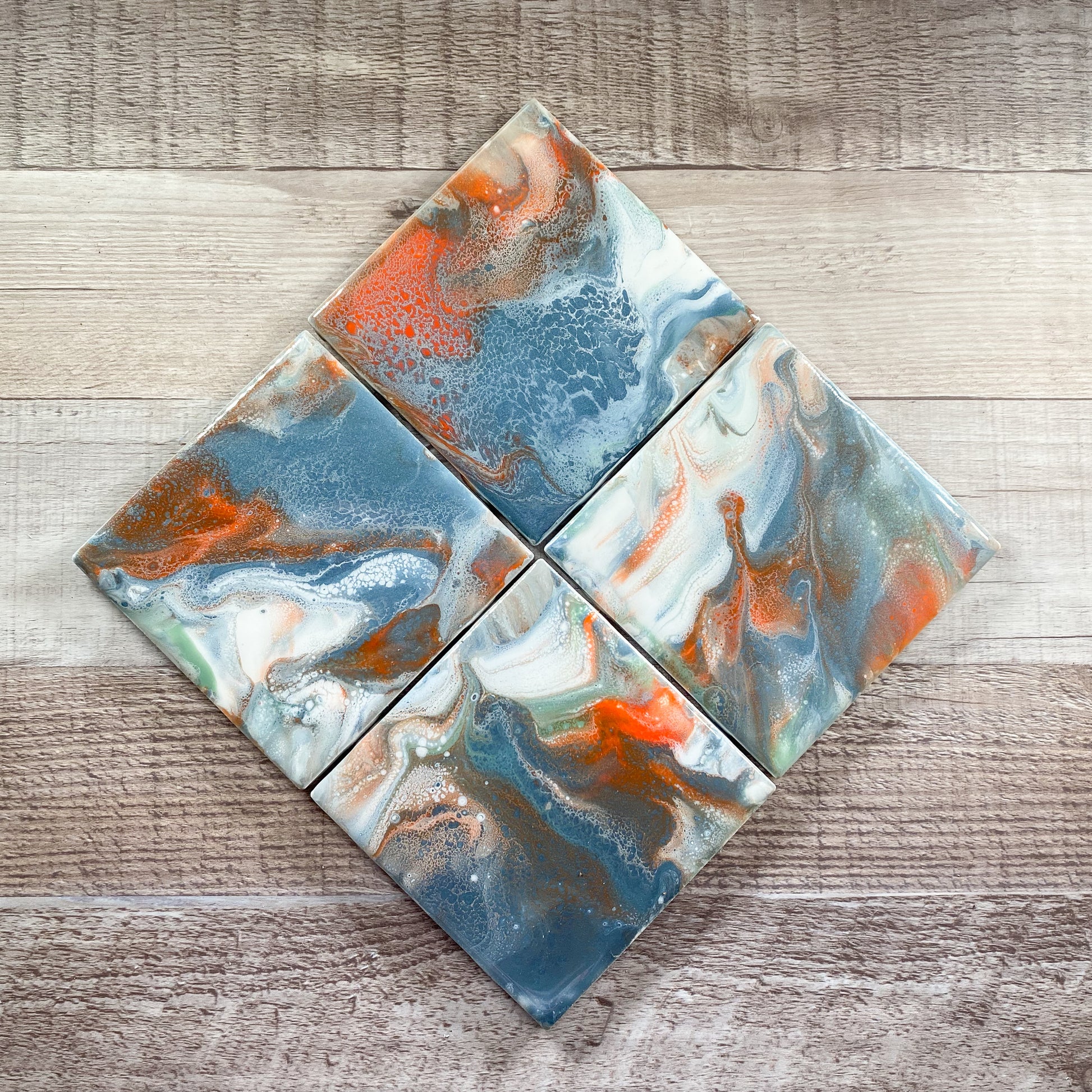 Sunset Ripples I - Table Coaster Set image 0