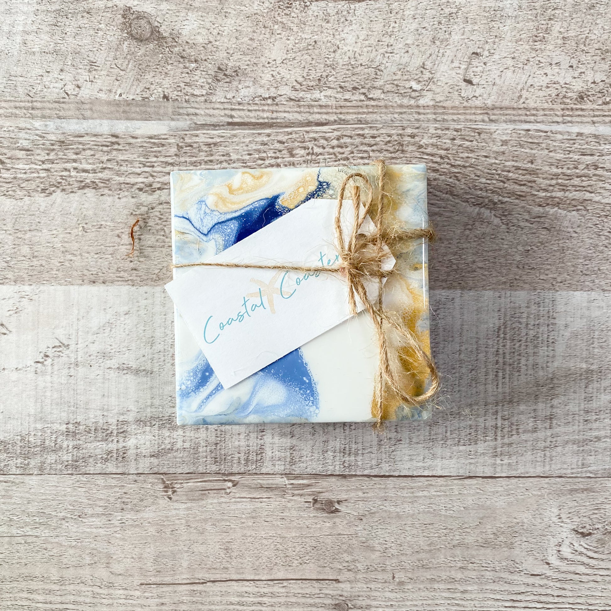 Royal Caribbean Handmade Coaster Set image 2
