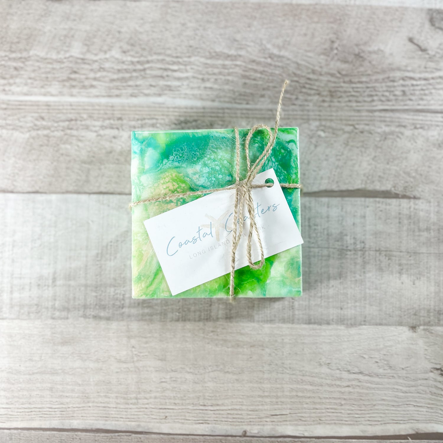 Sea Star Handmade Coaster Set image 2