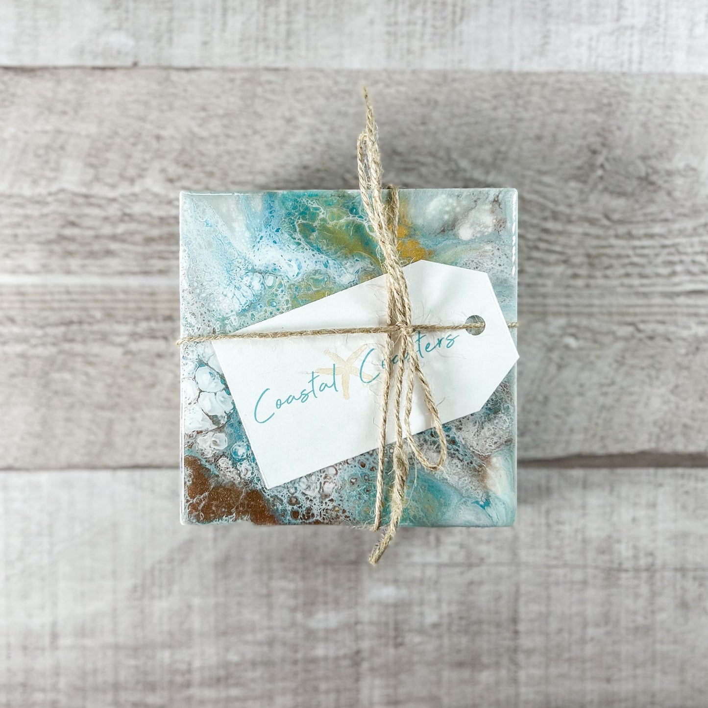 Sunshine Bay Handmade Coaster Set image 2