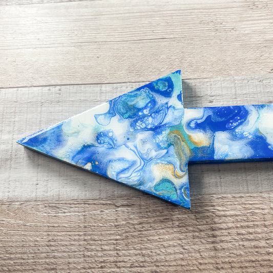 Wood and Resin Art - Arrow image 1