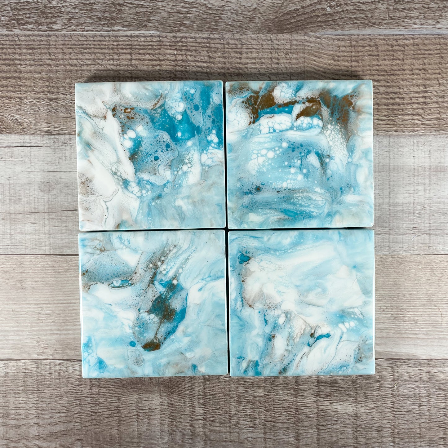 Island Dreams Handmade Coaster Set image 0