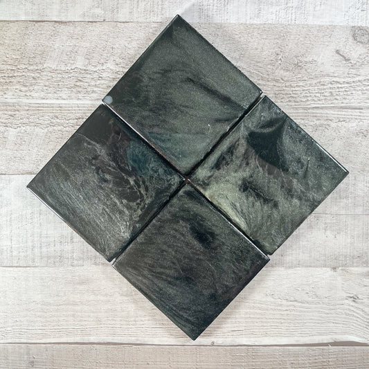 Midnight Star Dust Handmade Coaster Set image 0