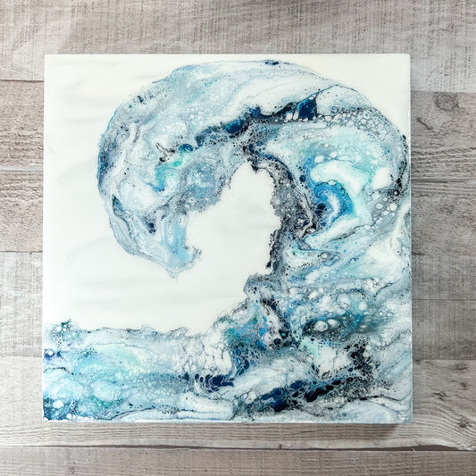 Coastal Wave Inspired Wall Art II image 0
