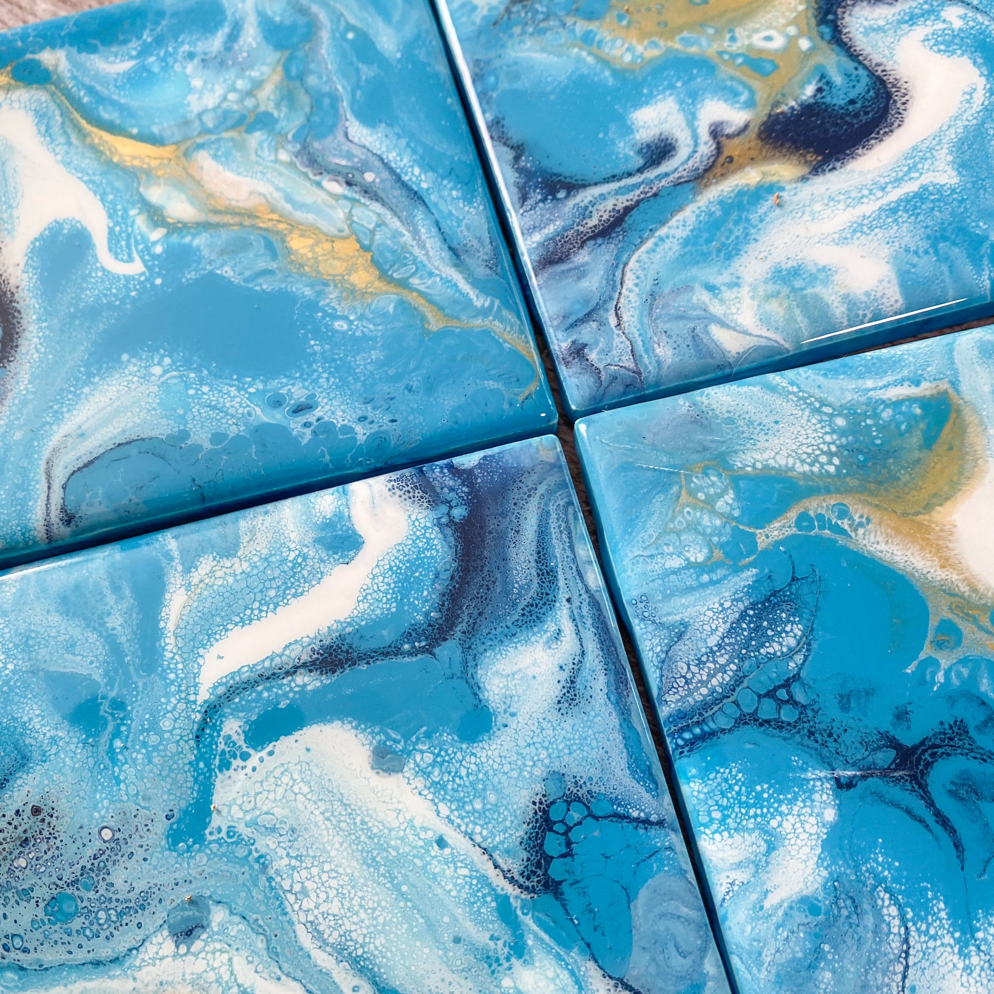 Island Getaway Handmade Coaster Set image 3
