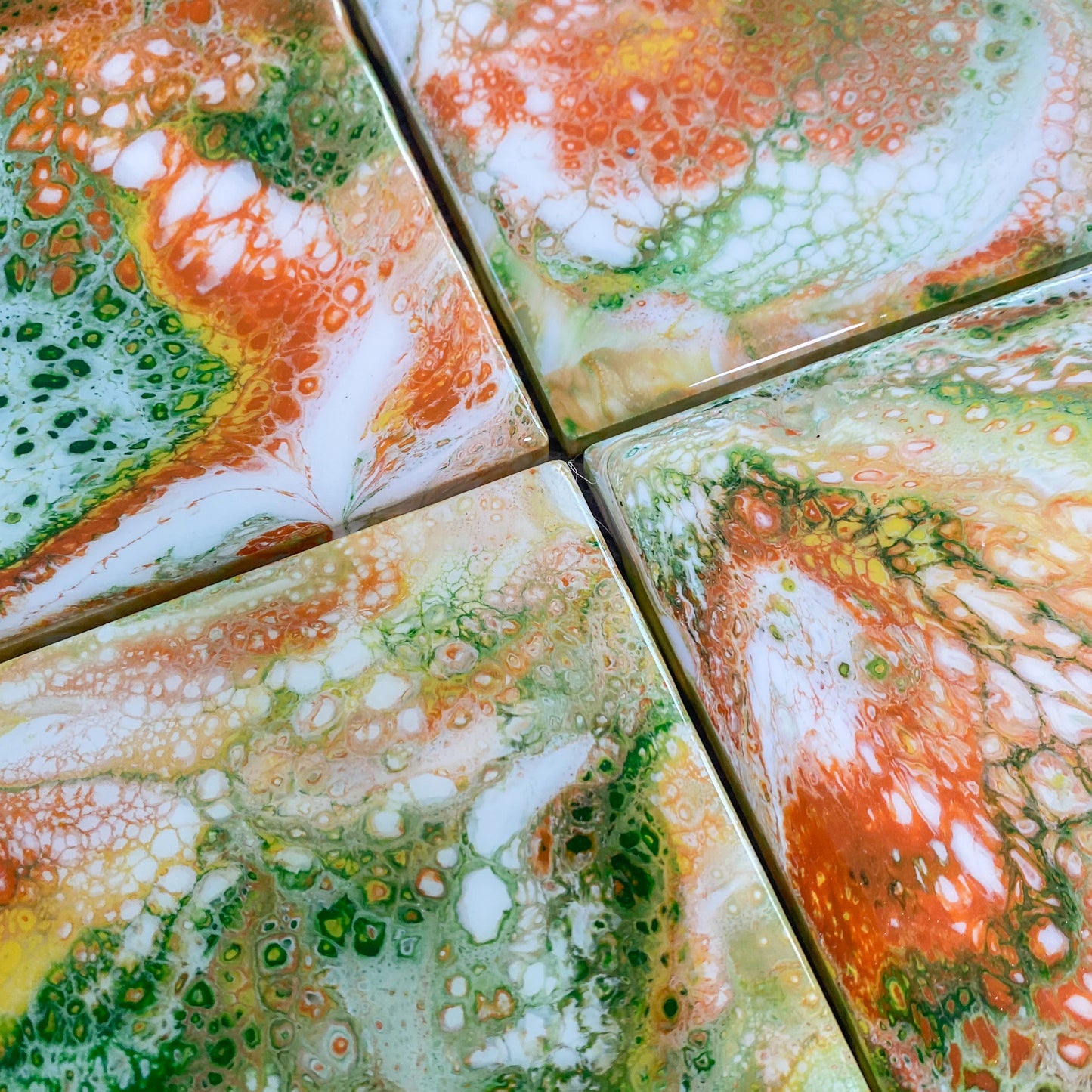 Fiesta Inspiration Handmade Coaster Set image 4