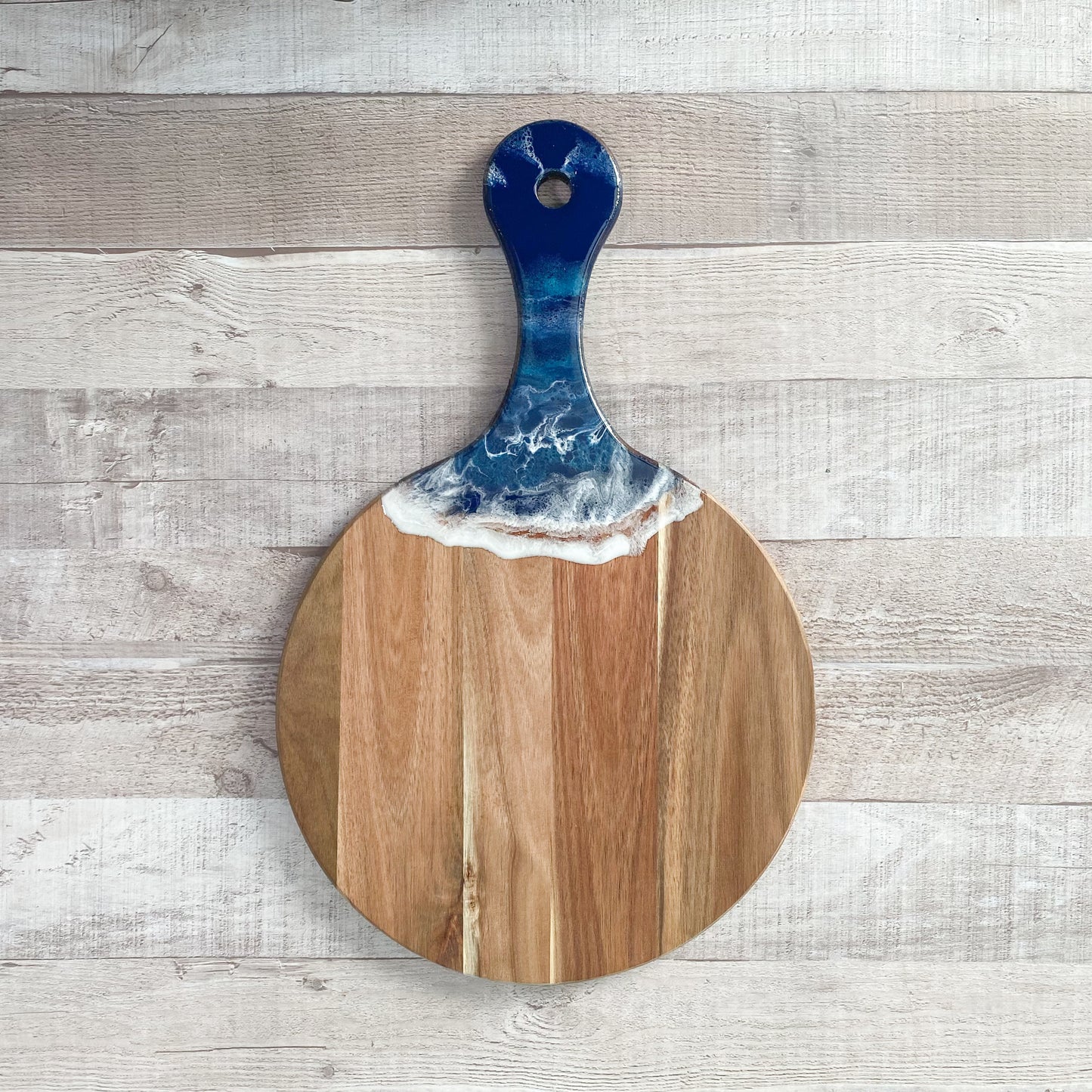 Resin Ocean Waves Cheese Board image 0