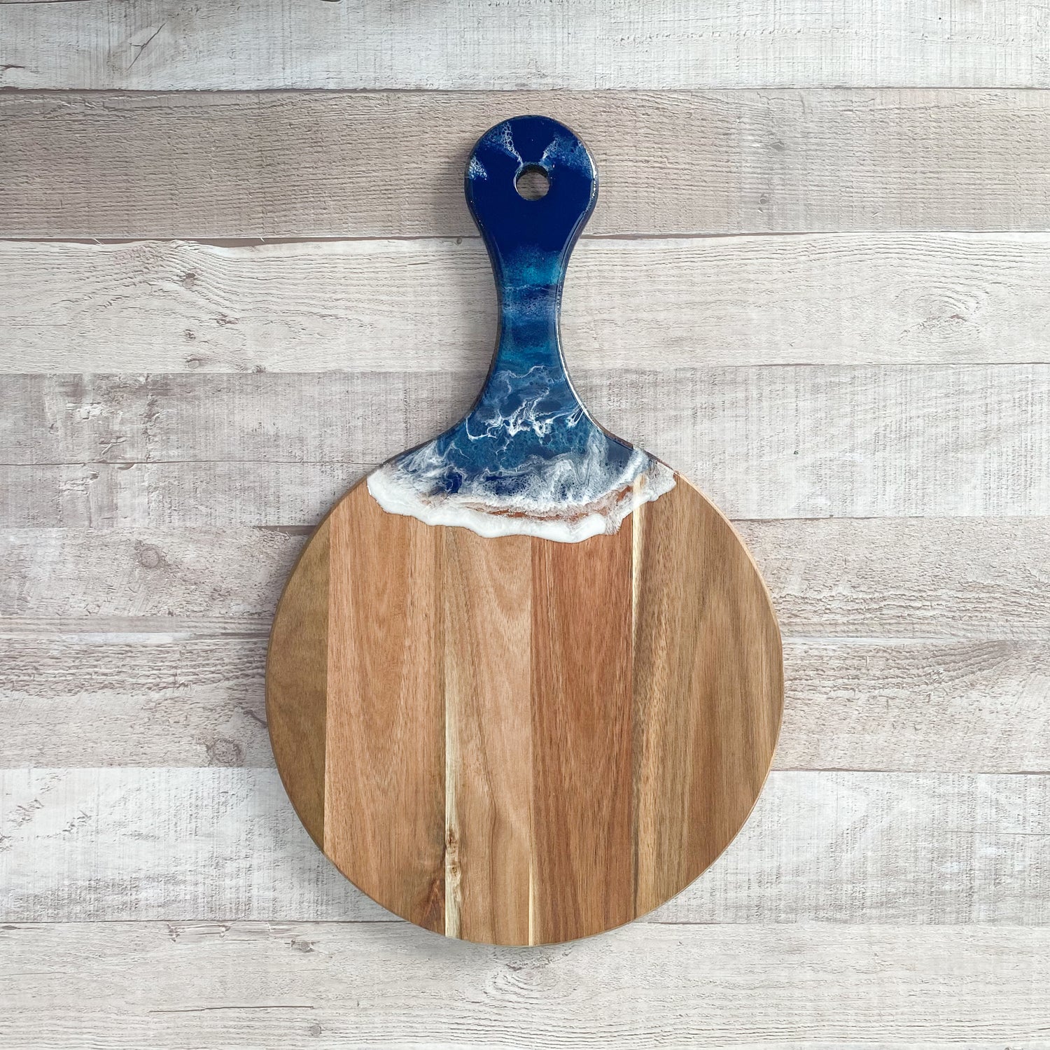Resin Ocean Waves Cheese Board image 0