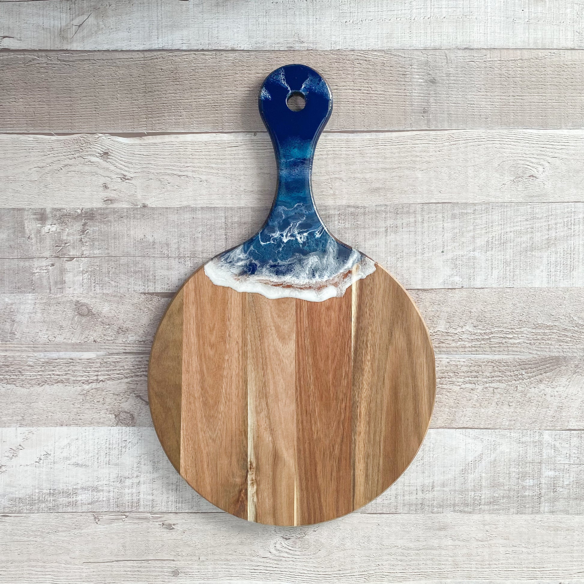Resin Ocean Waves Cheese Board image 0
