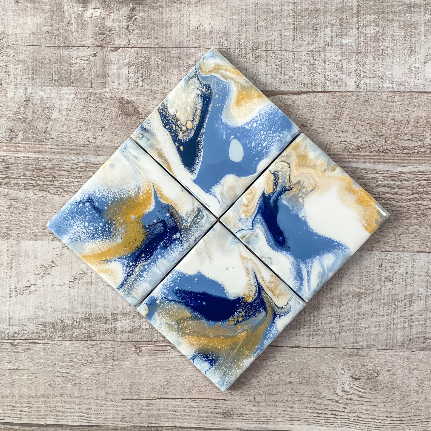 Royal Caribbean Handmade Coaster Set image 3