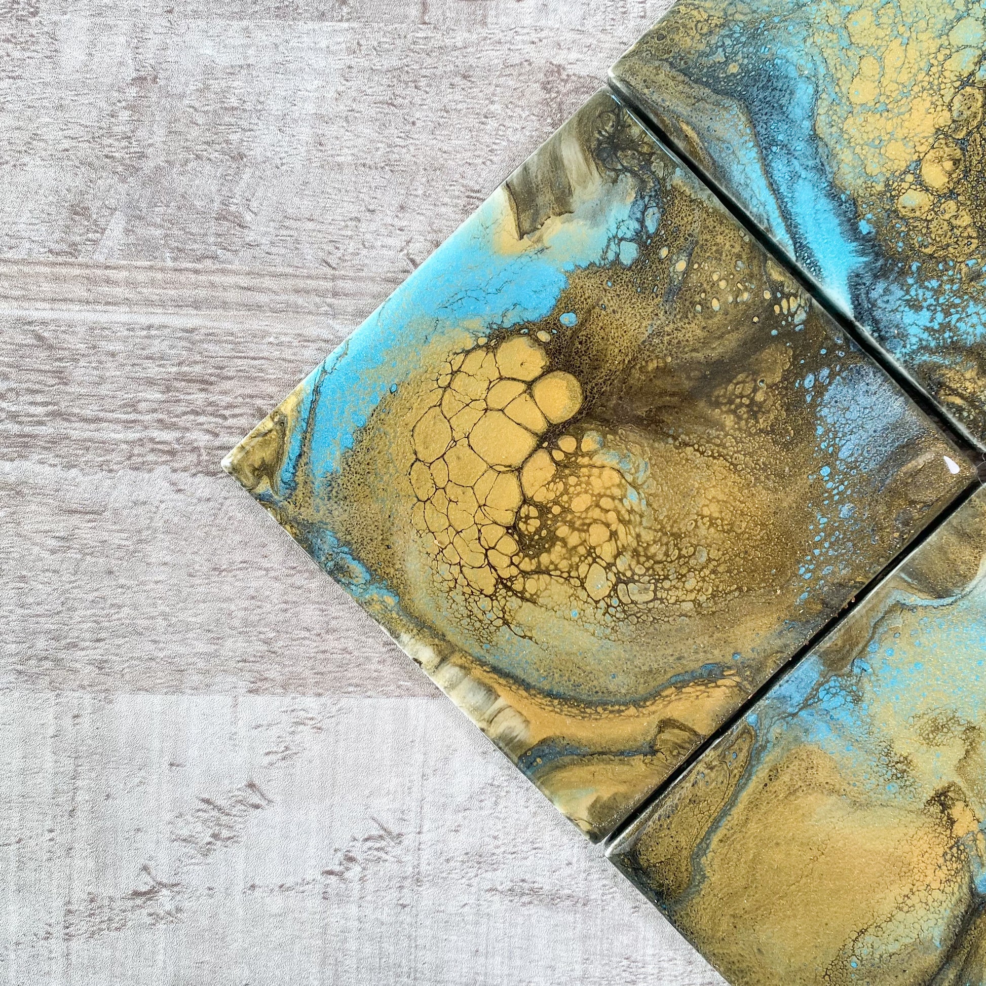 Grand Cayman Handmade Coaster Set image 1