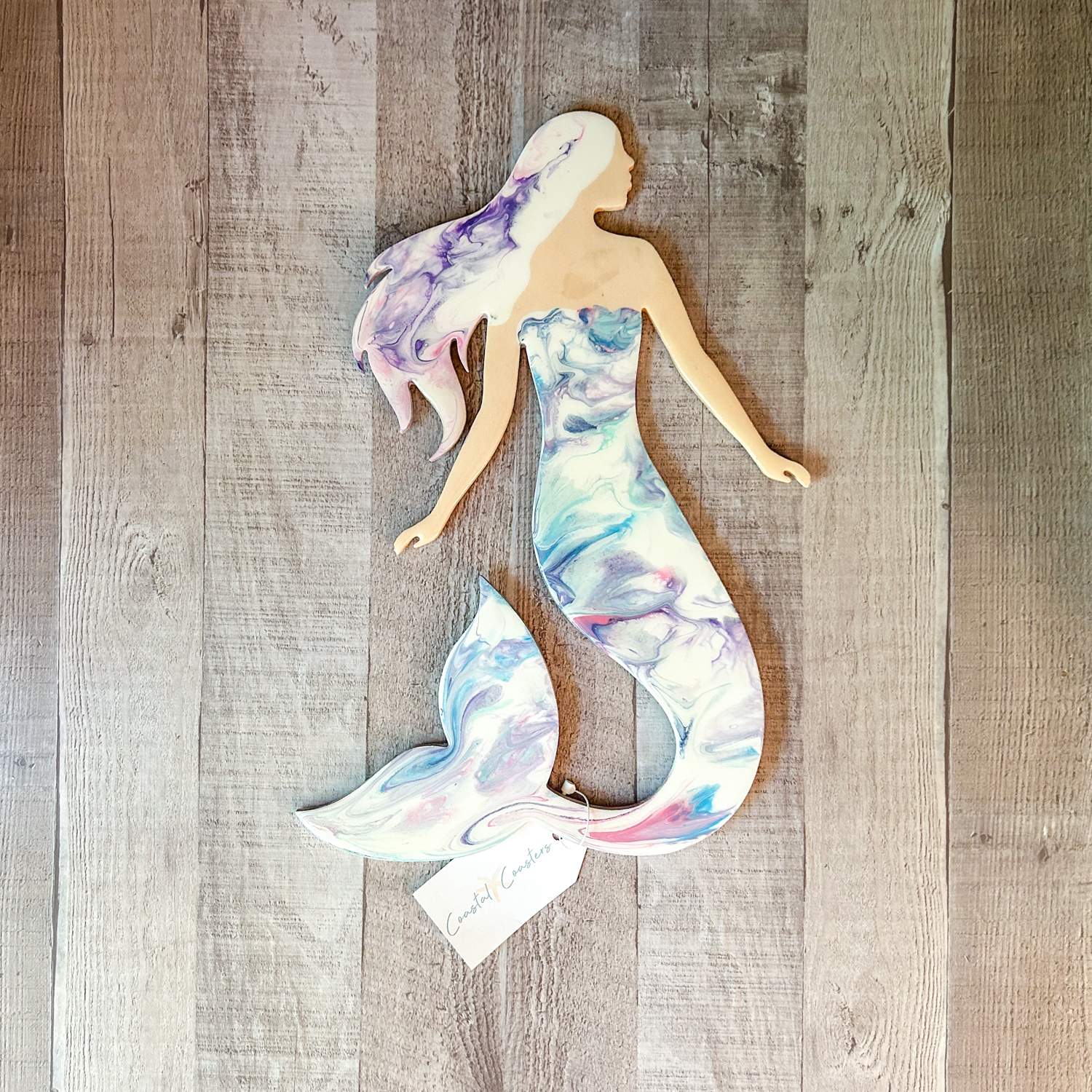 Wood and Resin Mermaid I image 0