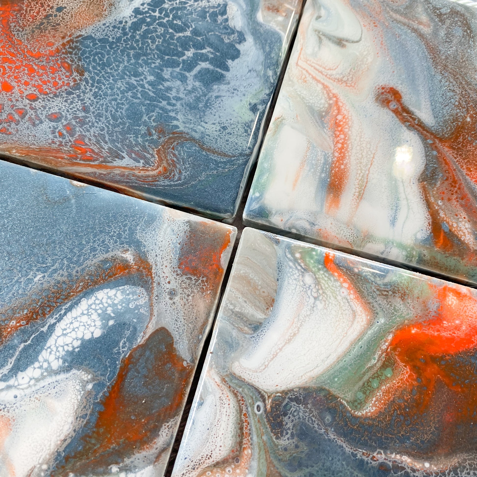 Sunset Ripples I - Table Coaster Set image 3