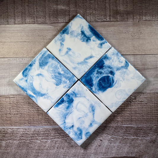 A Touch of Blue II Table Coaster Set image 0