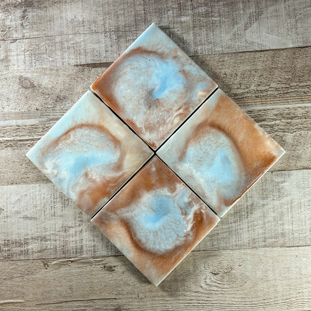 Tropical Handmade Coaster Set image 0