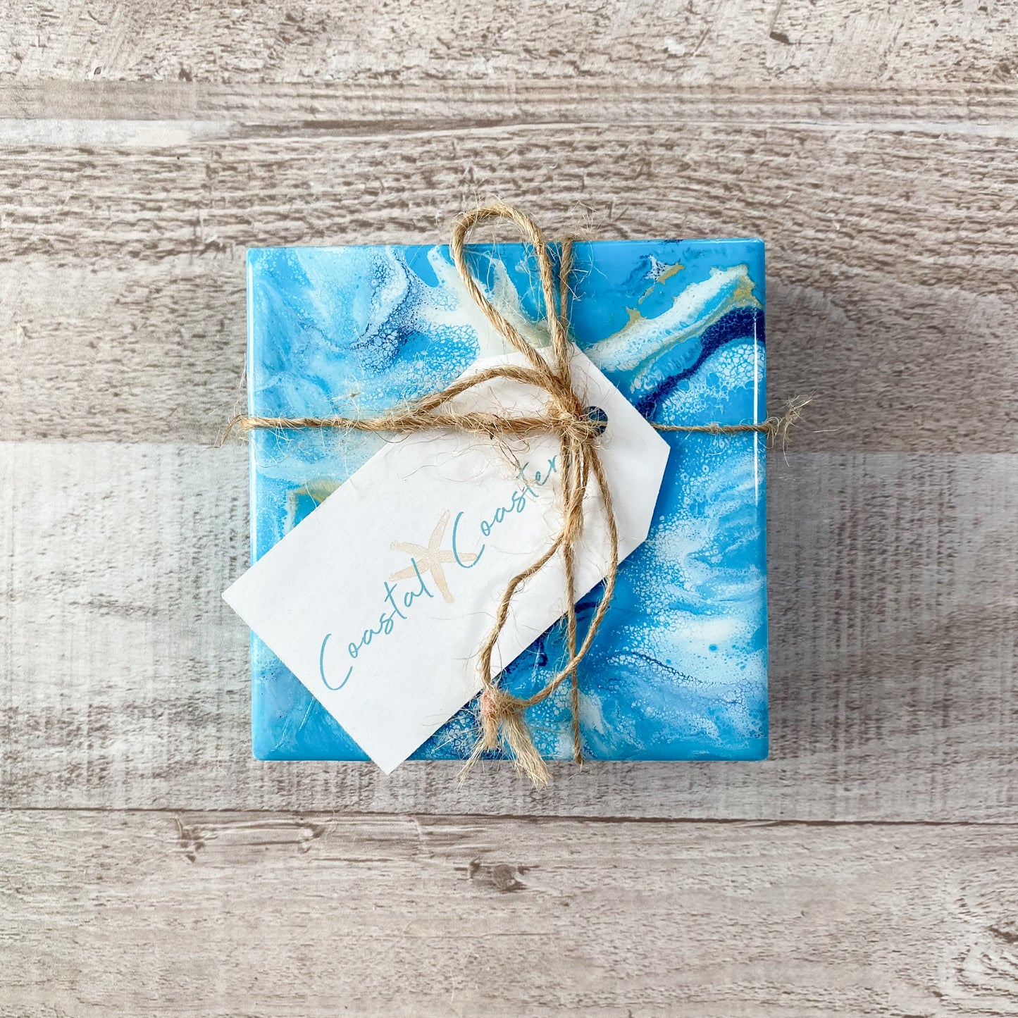 Island Getaway Handmade Coaster Set image 2