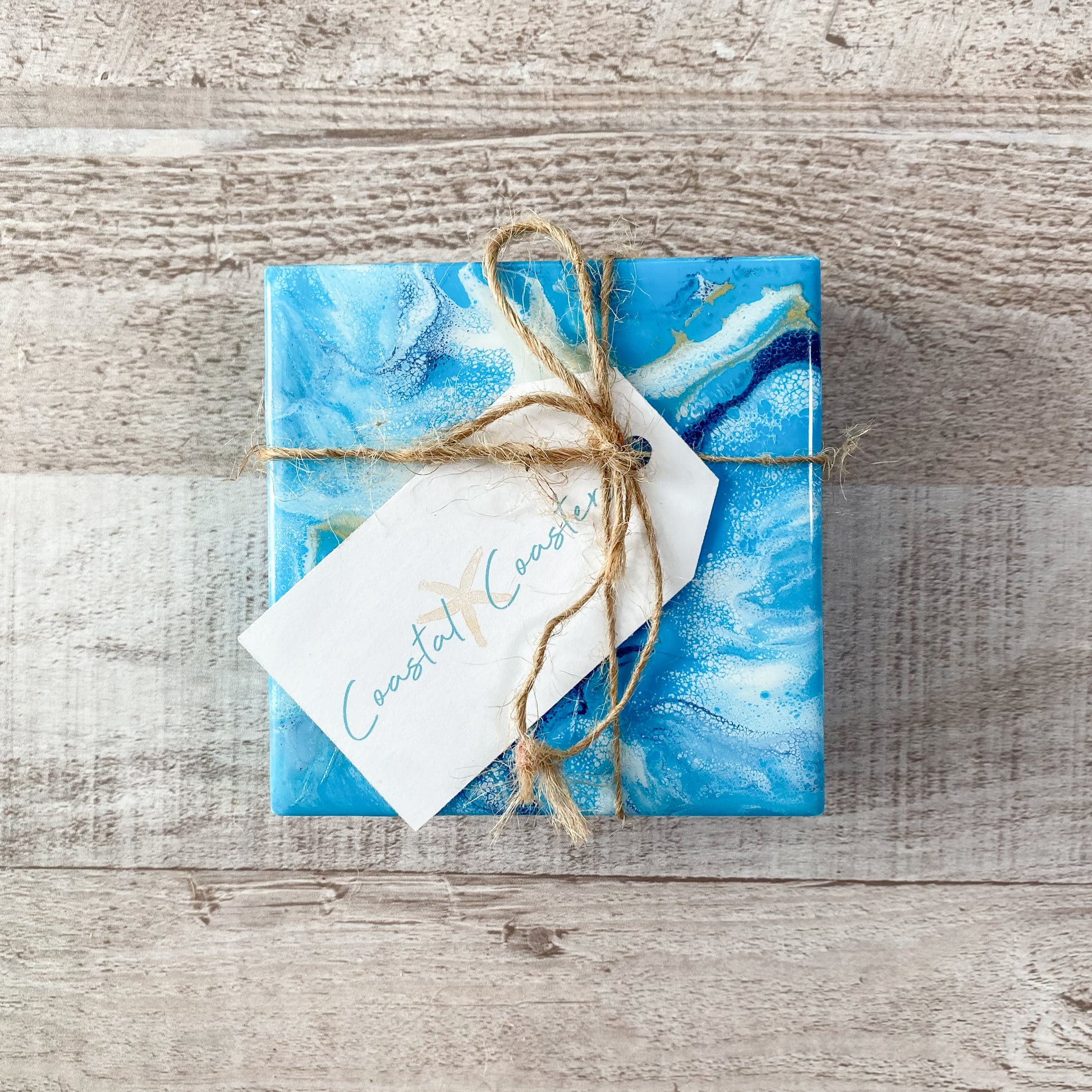 Island Getaway Handmade Coaster Set image 2