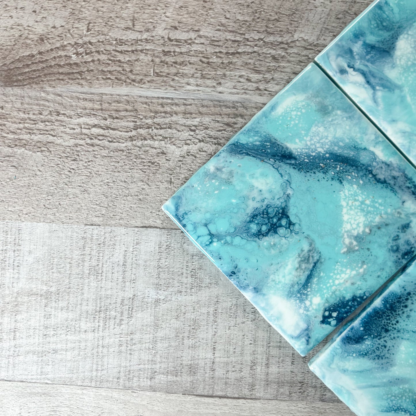 Beachfront Handmade Coaster Set image 1