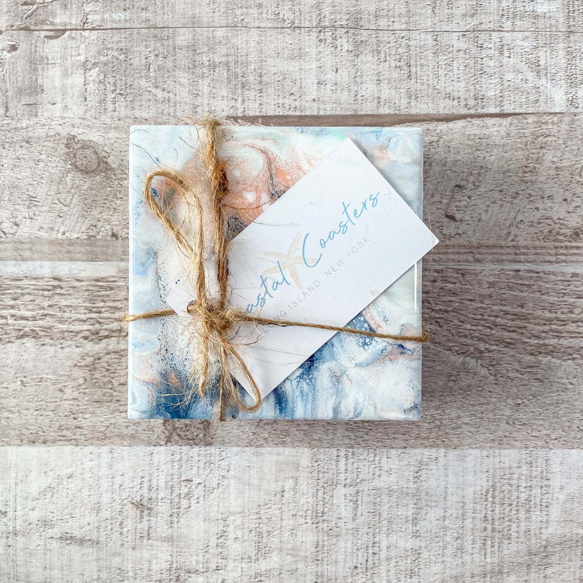 Beach House Dreams Handmade Coaster Set image 3