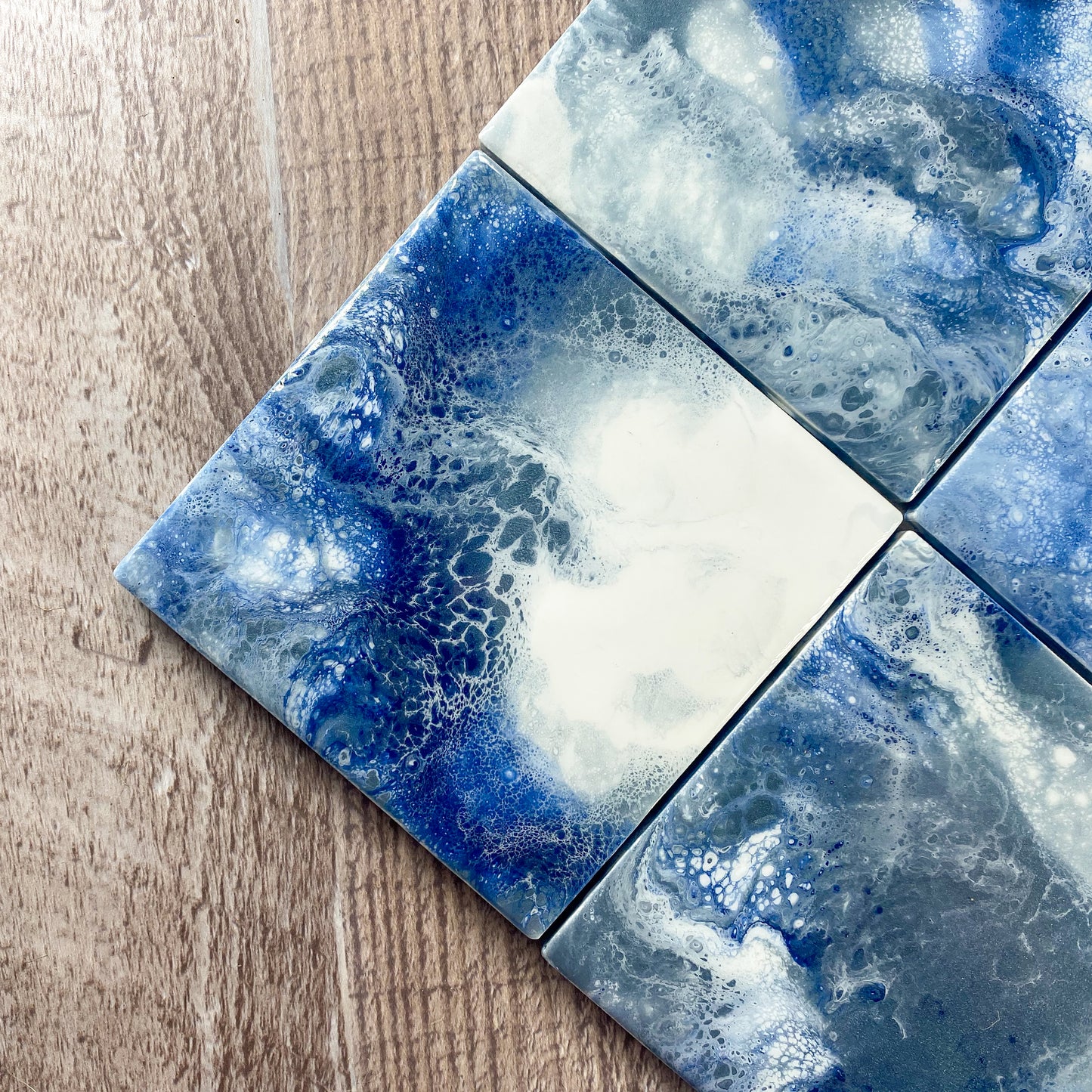 Blue Seas II Table Coaster Set image 4