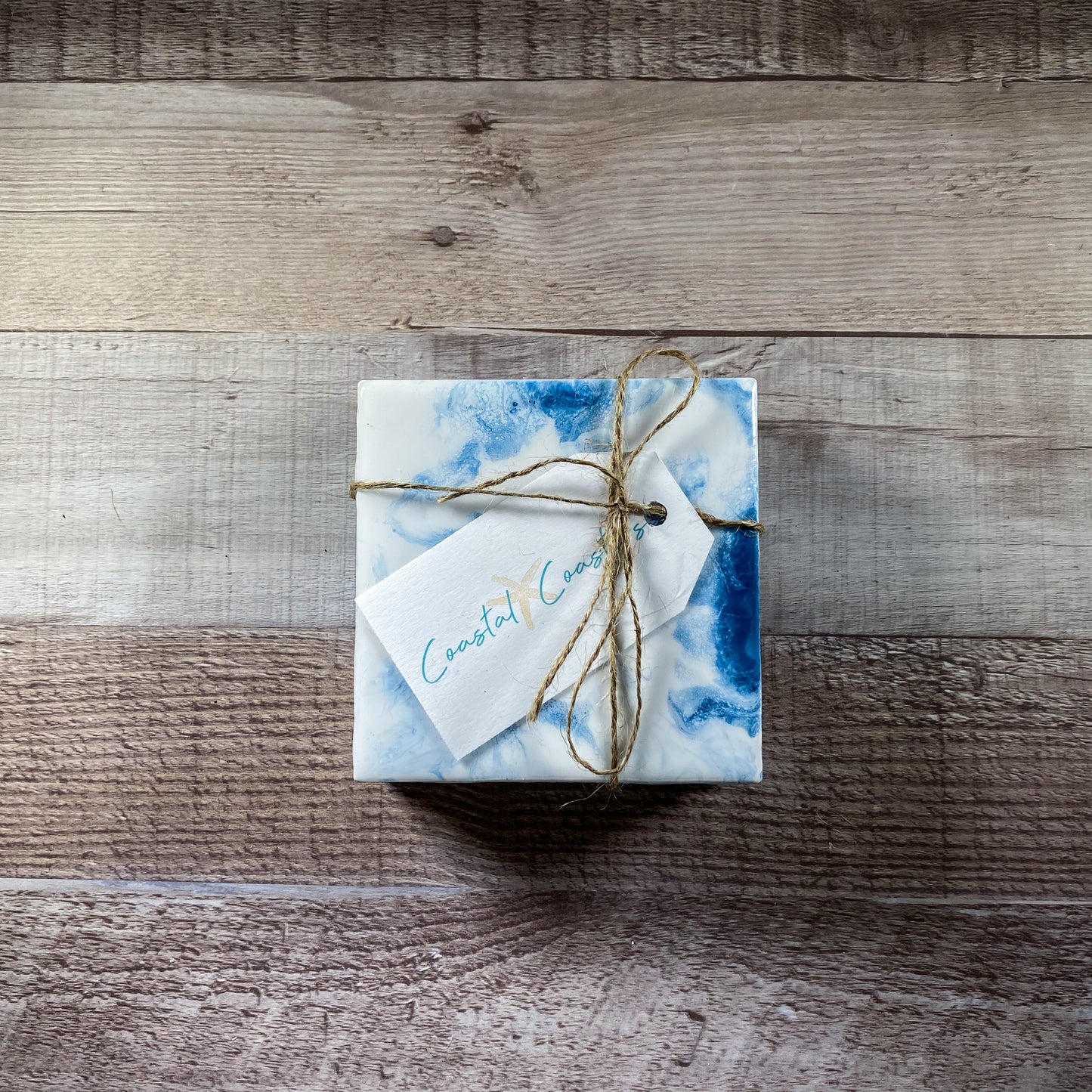 A Touch of Blue II Table Coaster Set image 3