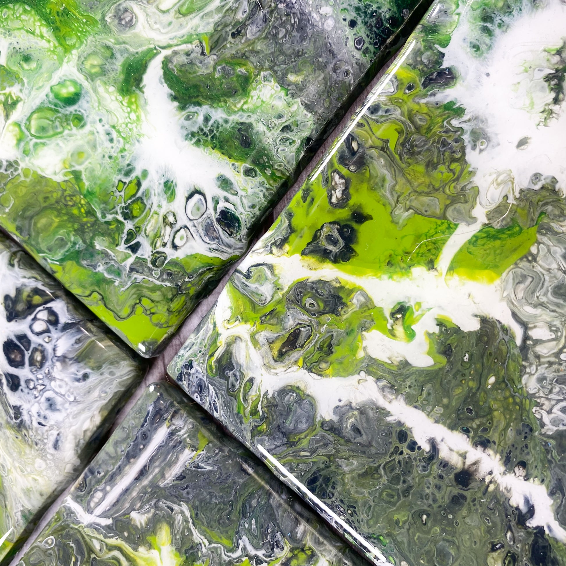 Green Vibes - Table Coaster Set image 1